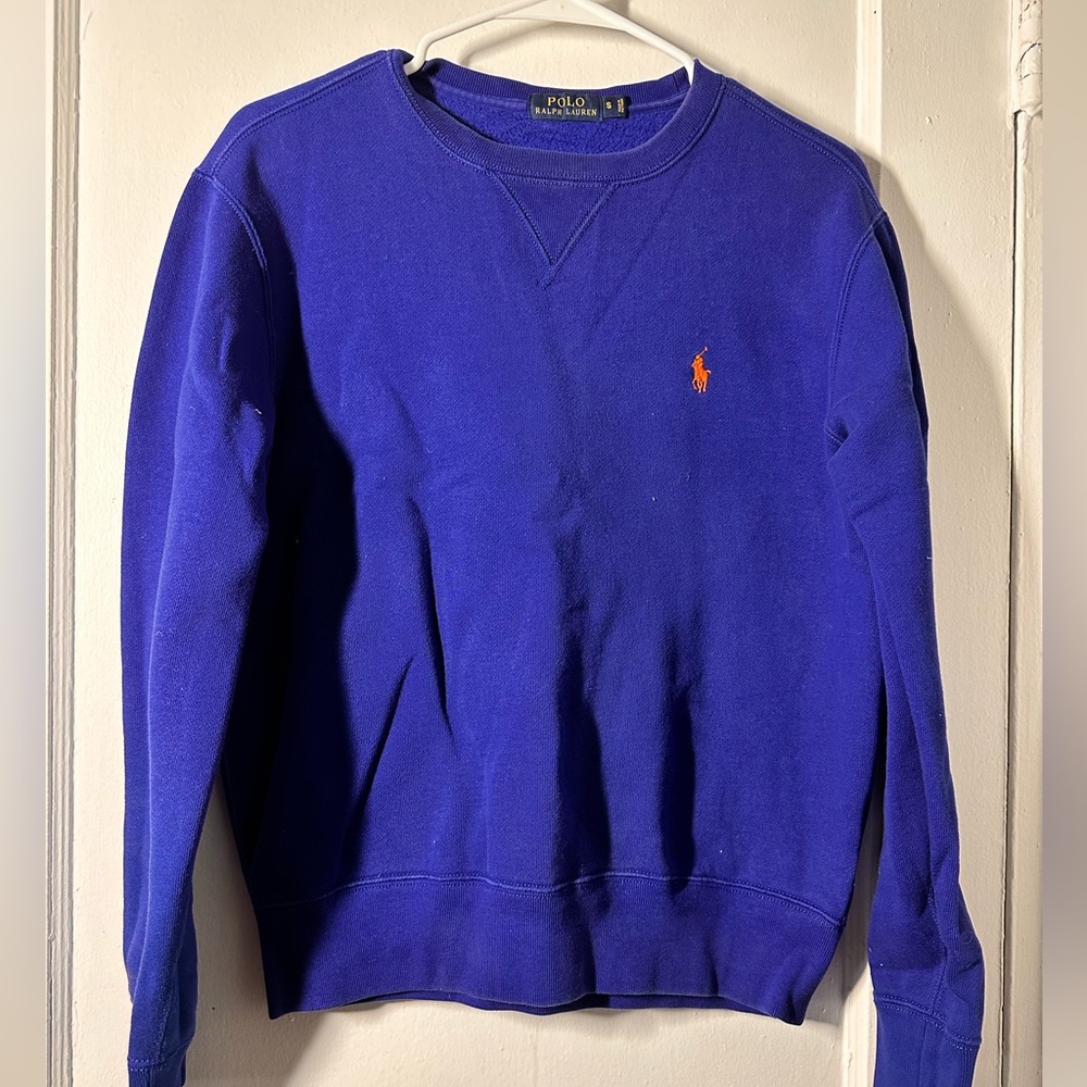 Royal Blue polo crew neck